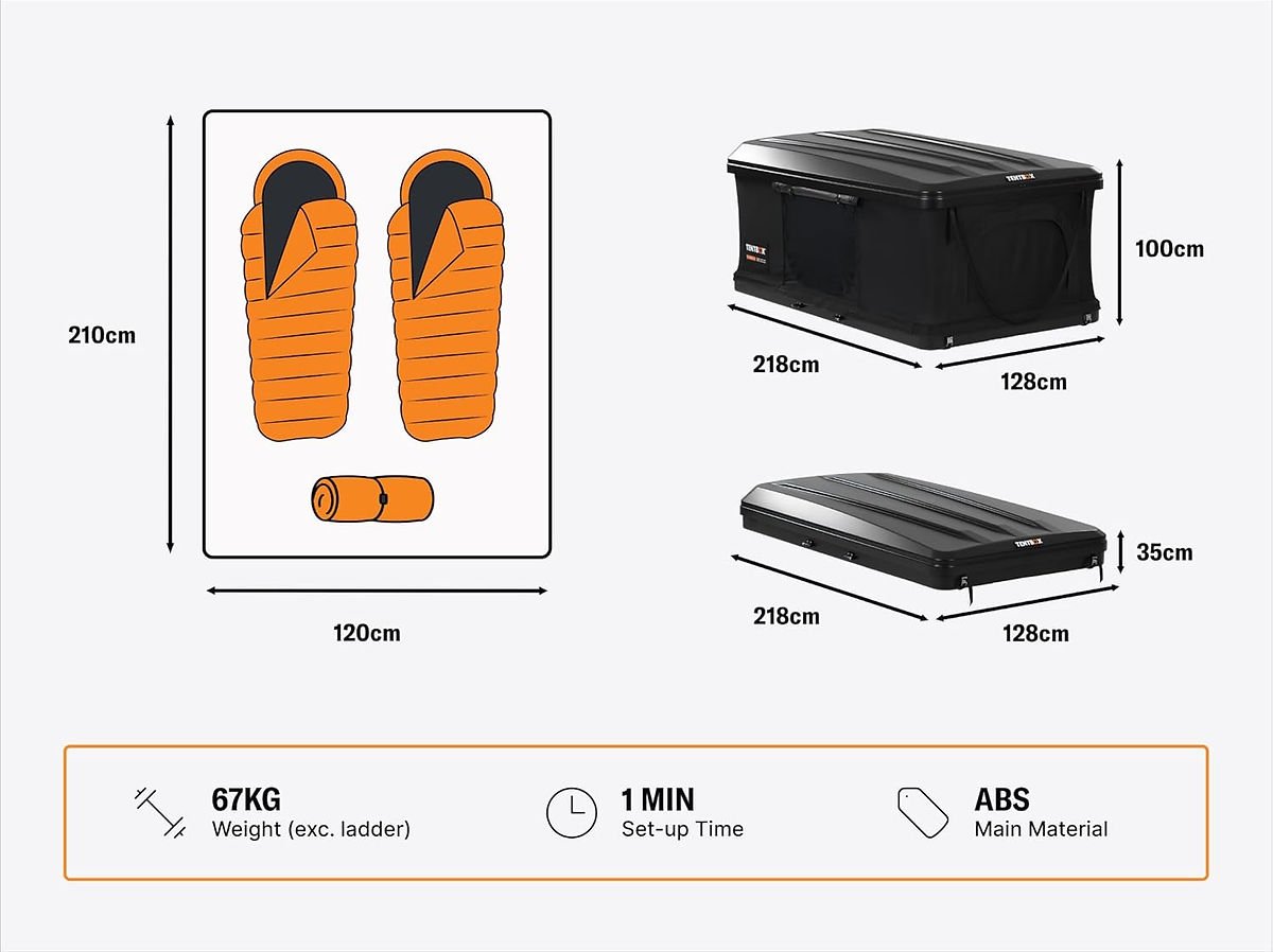 Avis sur la tente de toit TentBox Classic 2.0