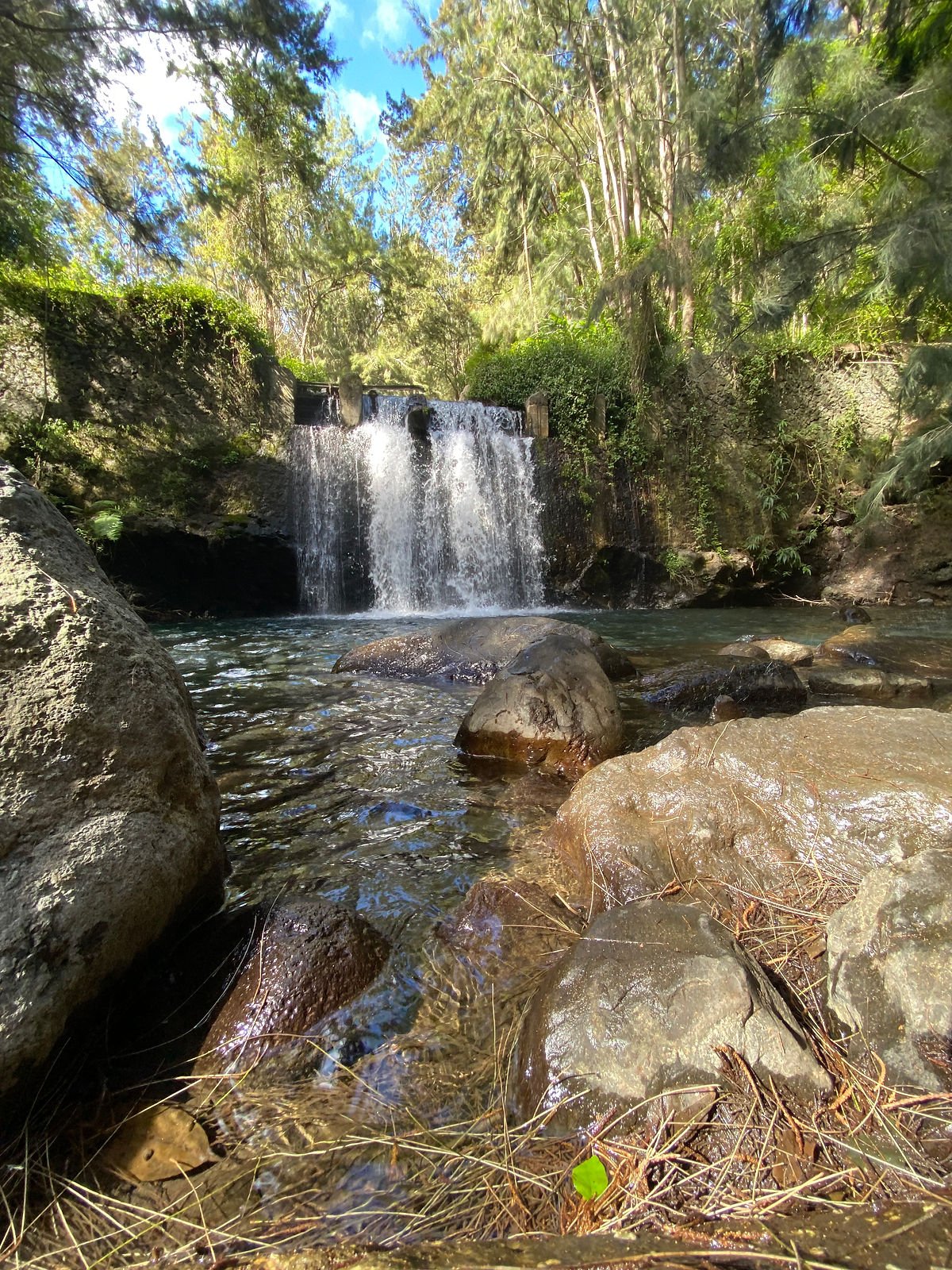 Cascades les anciens thermes Cilaos
