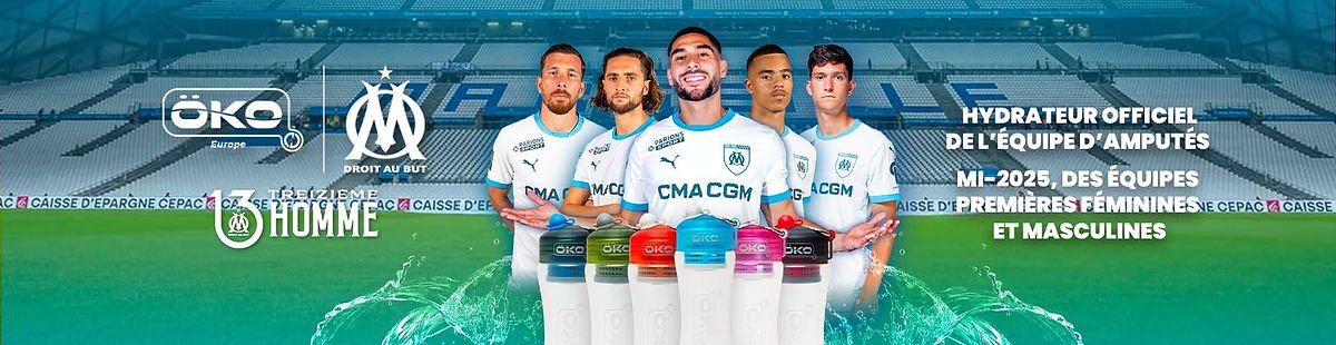 Gourde OKO Olympique de Marseille
