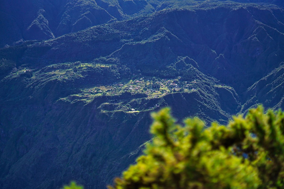 Point de vue sur Mafate