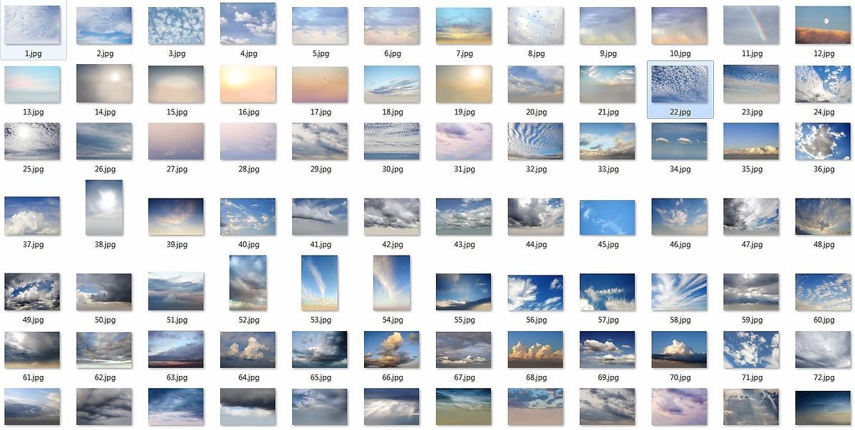 Pack de ciel Luminar NEO