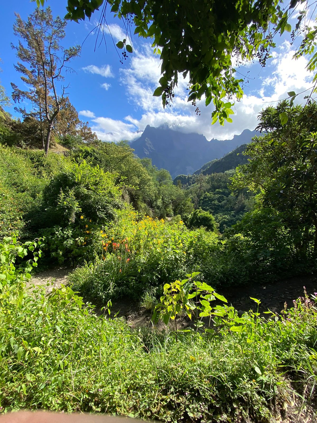 Sentier des porteurs Cilaos