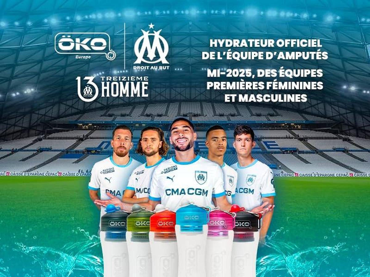 Gourde Olympique de Marseille