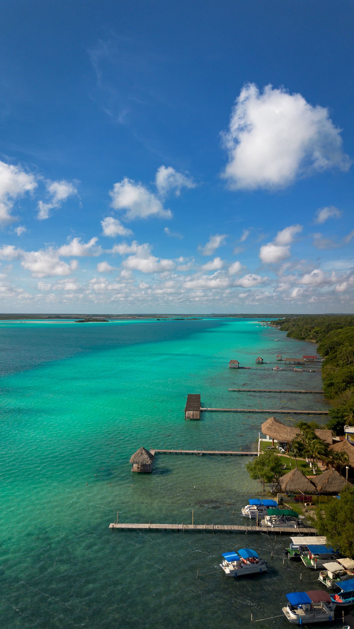 La lagune aux sept couleurs de Bacalar