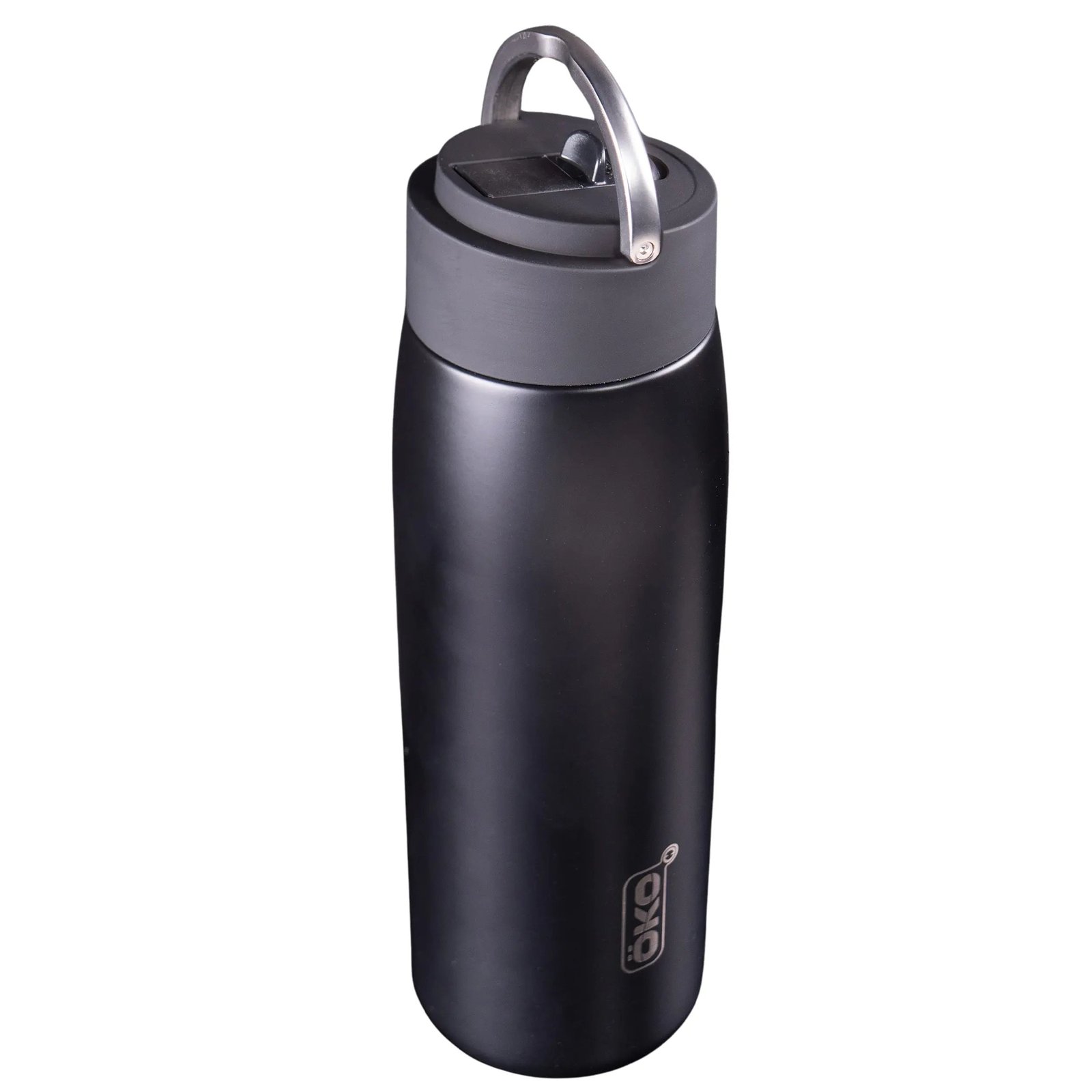 Gourde isotherme filtrante ÖKO DUO en acier inoxydable