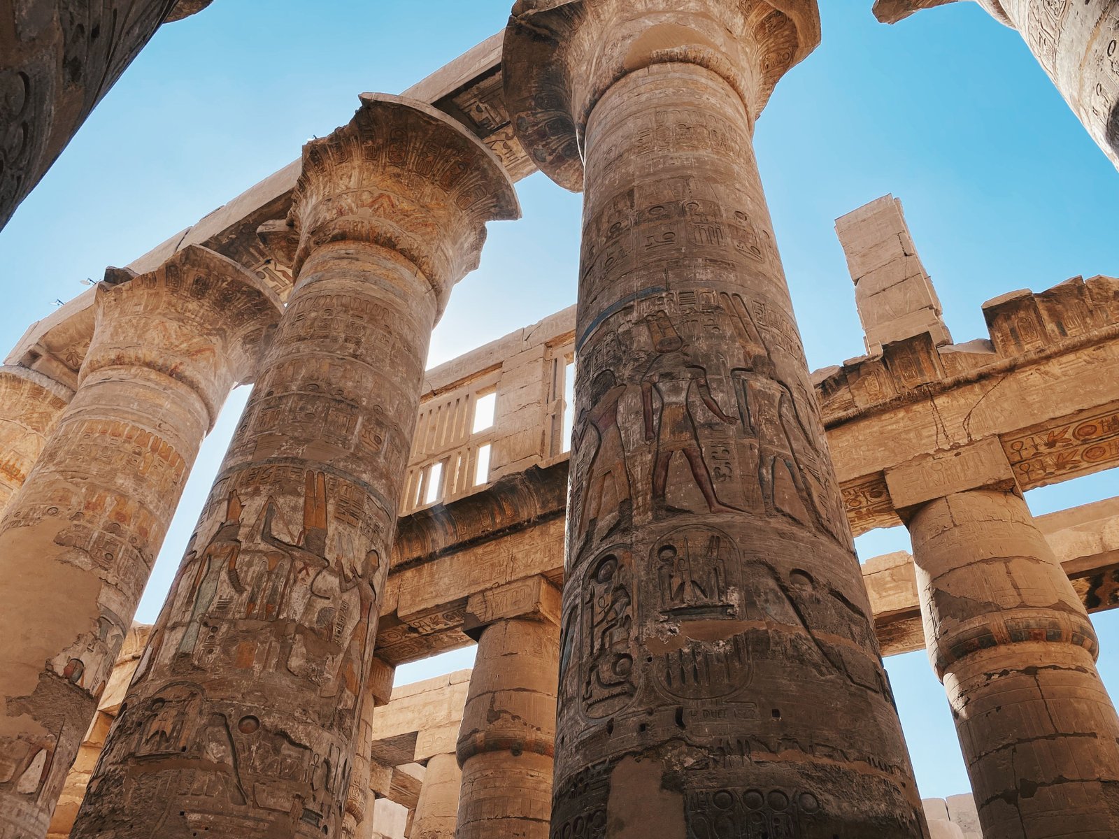 Temple de Karnak à Louxor en Égypte